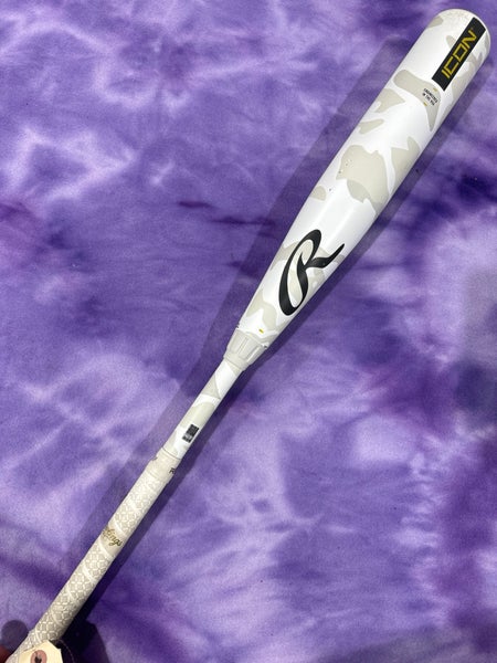 2025 Rawlings Icon Composite Bat USSSA Certified (-5) Composite 25 oz 30" (Used)