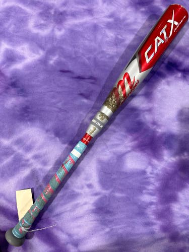 2023 Marucci CAT X Composite Bat USSSA Certified (-10) Composite 18 oz 28" (Used)