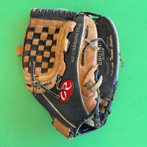 Brown Rawlings Renegade RH Pitcher's Baseball Glove 12"