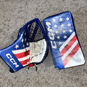 2022 Pro CCM Senior Axis 2 Glove and Blocker