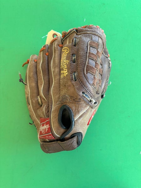 Brown Rawlings Player Preferred RH Outfield Baseball Glove 13"