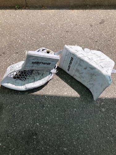 Bauer GSX Goalie Glove & Blocker | Intermediate Full Right