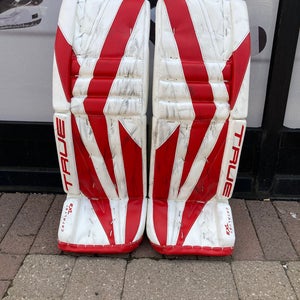 True Catalyst 7X3 Goalie Leg Pads | Intermediate Size: 31"+2