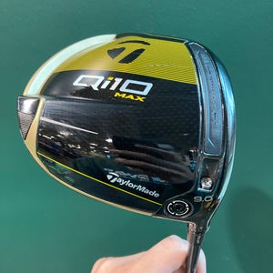 MINT CONDITION Men's TaylorMade Qi10 Max Right Handed Driver | Stiff Flex | Diamana Graphite Shaft