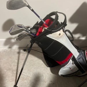 Junior US Kids Golf WT-15U Clubs (Full Set) Left Hand Regular Flex 7 Pieces (Used)
