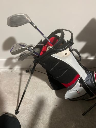 Junior US Kids Golf WT-15U Clubs (Full Set) Left Hand Regular Flex 7 Pieces (Used)