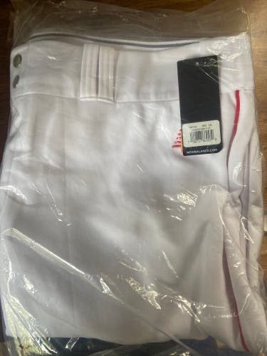 New White Men's 2XL Game Pants|| Knickers with Red Pipe
