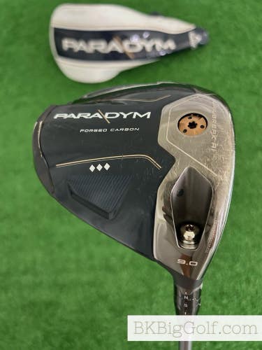Callaway Paradym Triple Diamond 9.0 Driver w Headcover / Stiff
