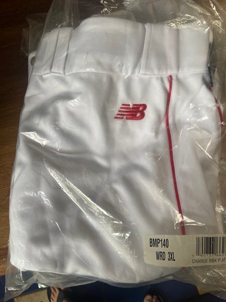 New White Men's XL Game Pants|| Knickers with Red Pipe