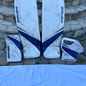 34" Bauer 2s pro Regular Goalie Full Set Pro Stock (Used)