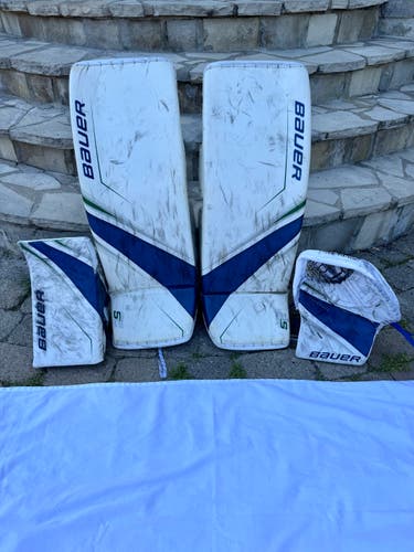 34" Bauer 2s pro Regular Goalie Full Set Pro Stock (Used)