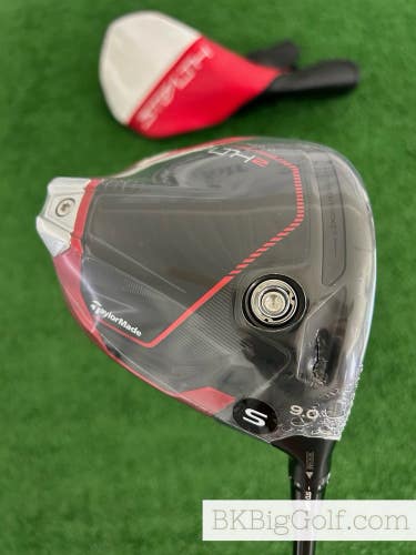 NEW Taylormade Stealth 2 9.0 Driver w Headcover / Stiff