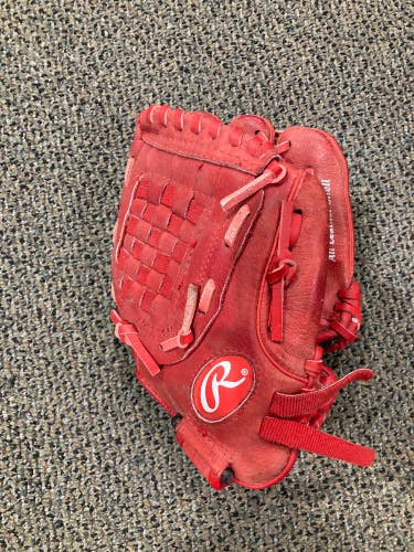 Red Rawlings Highlight Series RH Baseball Glove 10.5" (Used)