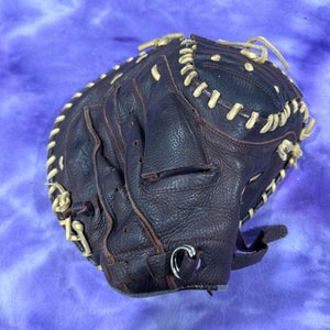 Black Mizuno Franchise RH Catcher's Baseball Glove 33.5" (Used)