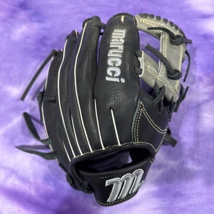 Black Marucci Oxbow RH Infield Baseball Glove 11.5" (Used)