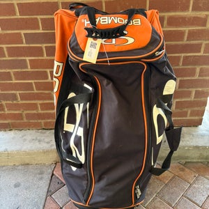 Orange Boombah Catcher's Bag