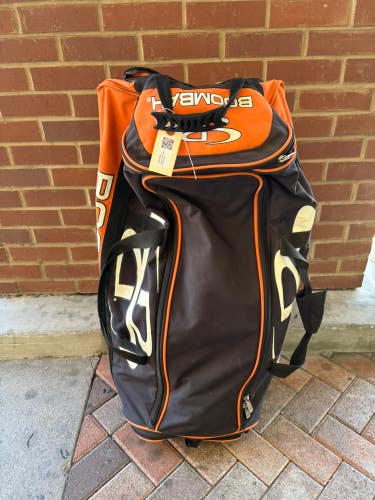 Orange Boombah Catcher's Bag