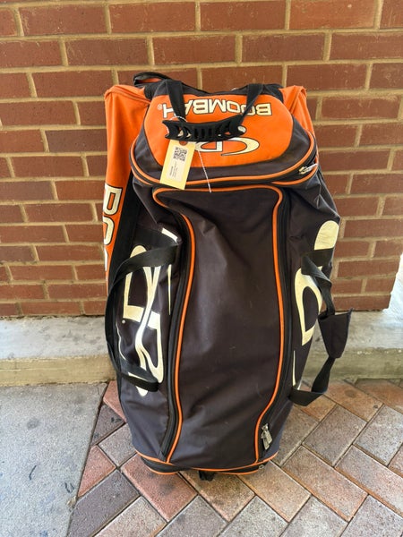Orange Boombah Catcher's Bag