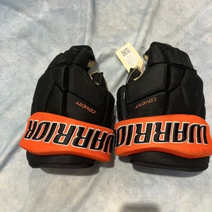 Black Senior Warrior Covert Pro Team Gloves 13" (Used)