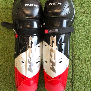 Senior CCM JetSpeed FT4 Shin Pads 16" (Used)