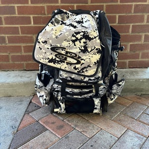 White Boombah Players Bat Pack