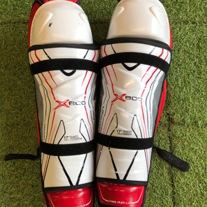 Senior Bauer Vapor X800 Shin Pads 17" (Used)