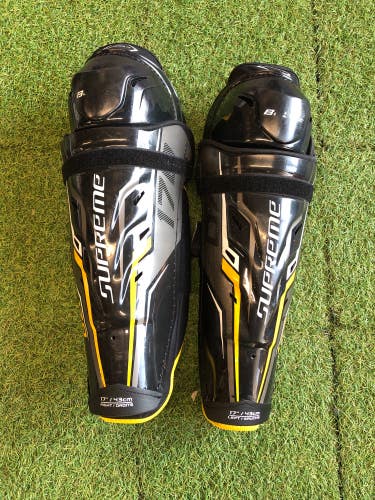 Senior Bauer Supreme 170 Shin Pads 17" (Used)