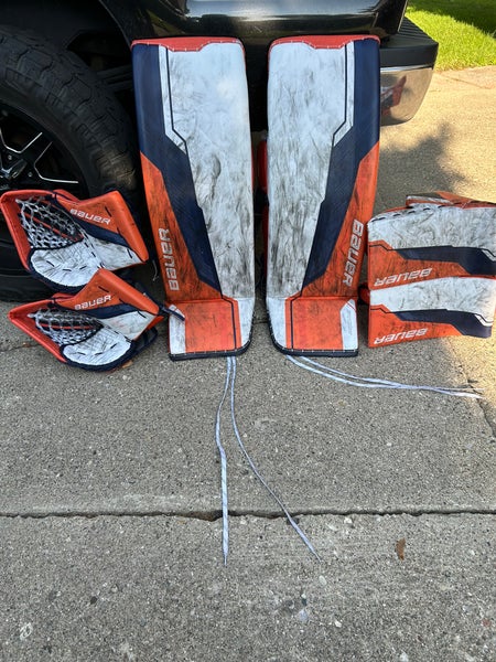 36" Bauer Supreme Shadow Full Right Goalie Full Set Pro Stock (Used)