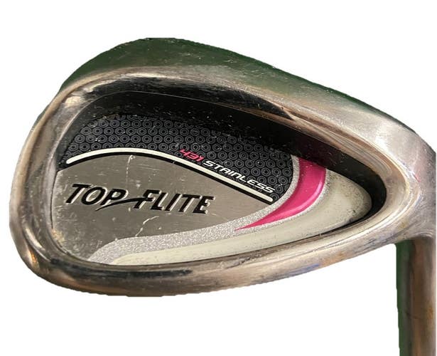 Top Flite Stainless Pitching Wedge RH Petite Ladies Flex Graphite 34" Stock Grip