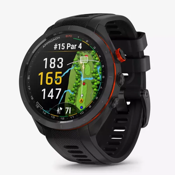 NEW Garmin Approach S70 Premium Watch 47mm Black