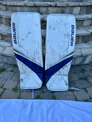 34" Bauer Supreme 2S Pro Goalie Leg Pads (Used)