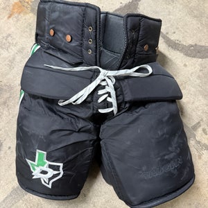 USED Senior L Vaughn Velocity Hockey Goalie Pants Pro Stock - Dallas
