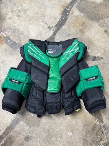 USED Large Bauer Hyperlite Pro Goalie Chest Protector - Wedgewood