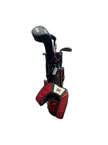 Used Maxfli REV 2 BLACK AND RED Jr Club Set RH 6 Piece 11706-S000359620