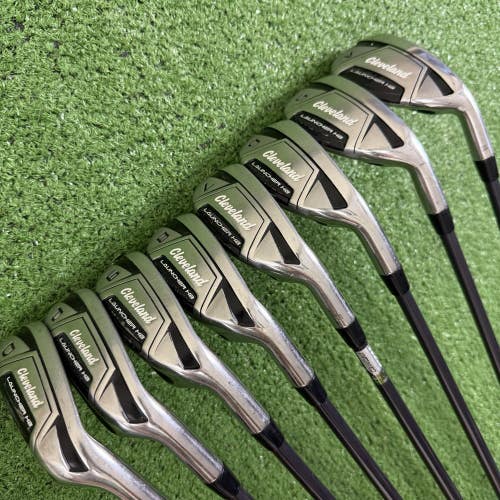 READ Cleveland Launcher HB Hybrid Iron Set 4-PW DW Miyazaki Senior A Flex RH