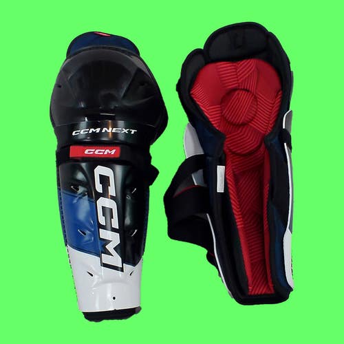 Senior CCM Next 17" Shin Pads (New)