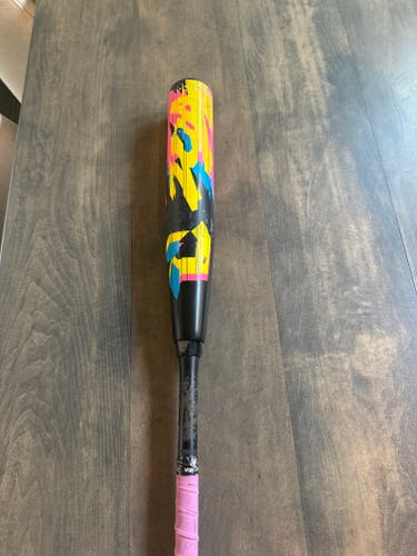 2023 DeMarini Zoa Glitch Composite USSSA Certified Bat (-5) 27 oz 32" (Used)