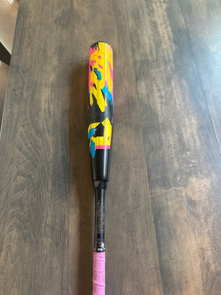 2023 DeMarini Zoa Glitch Composite USSSA Certified Bat (-5) 27 oz 32" (Used)