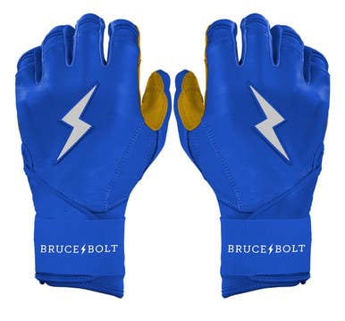 New ADULT ROYAL PREMIUM PRO LONG CUFF BRUCE BOLT BATTING GLOVES 11834-502A14
