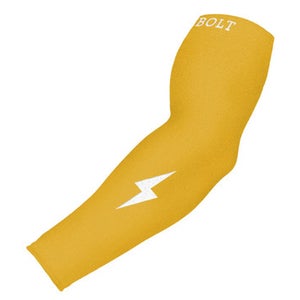 New YELLOW - BRUCE BOLT GRADUATED COMPRESSION PREMIUM ARM SLEEVE 11834-502A2