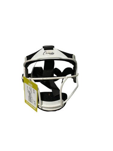 Used Champion Sports FIELDERS MASK BB/SB Fielders Mask White One Size 11834-S000038201
