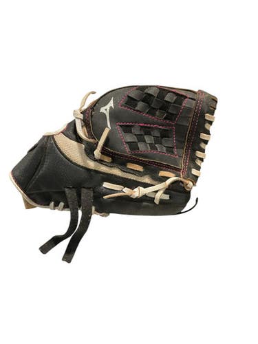 Used Mizuno FINCH BB/SB Glove RH Throw Black 10" 11834-S000038146