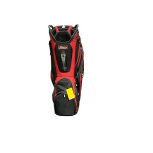 Used Titleist BLK/RED TITLEIST GOLF BAG Mens Stand Bag Black And Red 11834-S000038124