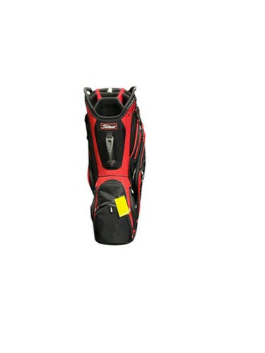 Used Titleist BLK/RED TITLEIST GOLF BAG Mens Stand Bag Black And Red 11834-S000038124