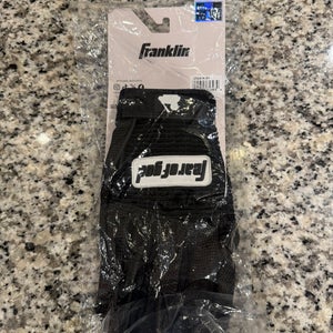 Franklin Fear of God Black Batting Gloves - Large