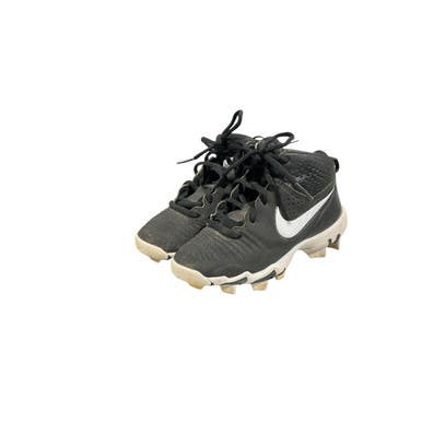 Used Nike ALPHA FAST FLEX BB/SB Cleats Black Youth 12.0 11834-S000038436