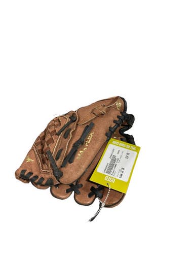 Used Mizuno POWER CLOSE BB/SB Glove RH Throw Brown 10" 11834-S000038434