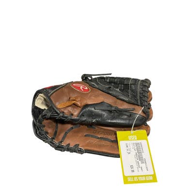 Used Rawlings PREMIUM SERIES BB/SB Glove RH Throw Brown 12" 11834-S000038418