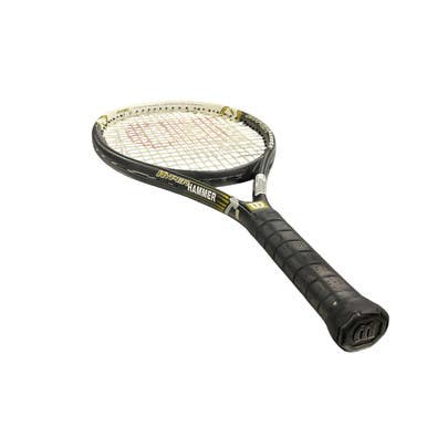 Used Wilson HYPER HAMMER Adult Tennis Racquet Black 4 1/2" 11834-S000038420