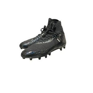 Used Under Armour Adult FB Cleats Black Senior 10 11834-S000038409
